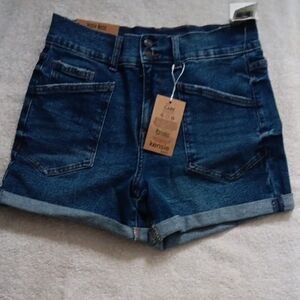 Kensie Blue Denim Women's Shorts